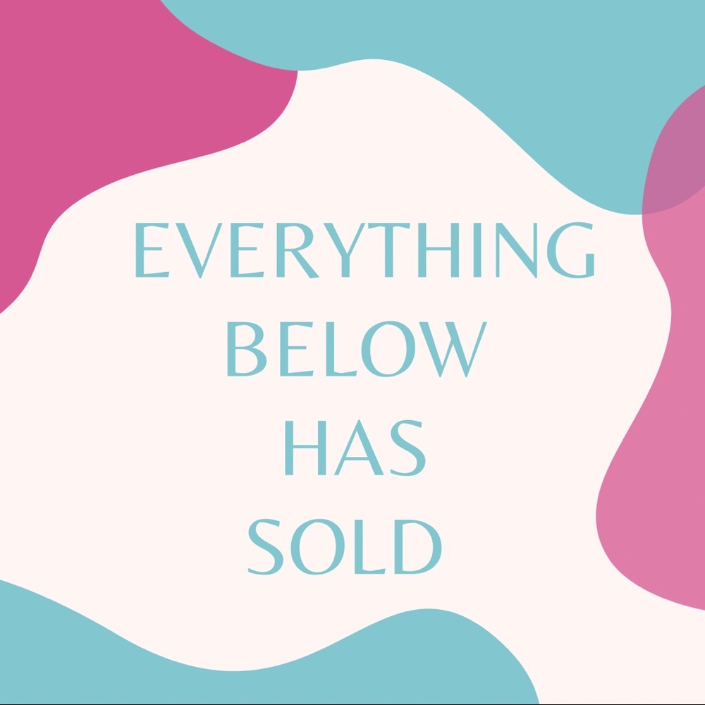 Stop scrolling, all below this point has sold